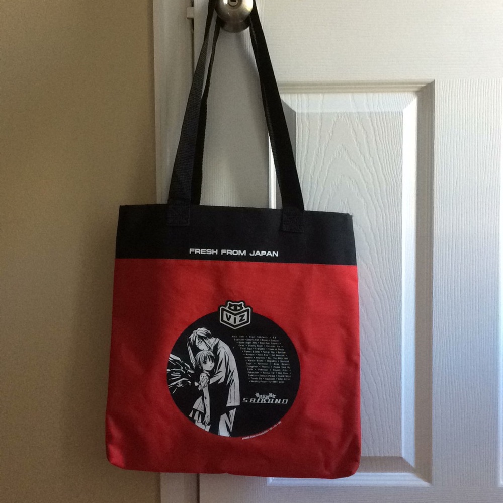 NWOT world famous manga tote. Adorable design